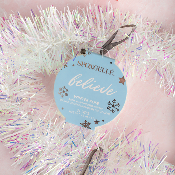Winter Rose Holiday Ornament Buffer