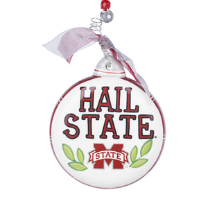 Mississippi State Puff Ornament