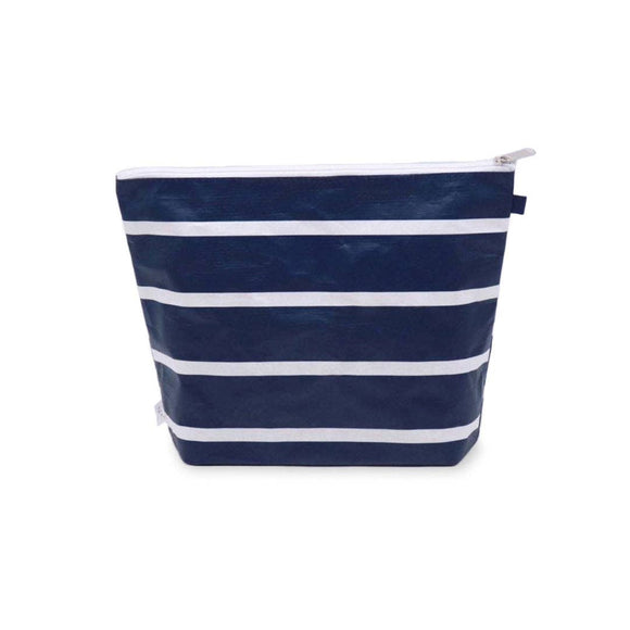 Cutie Pouch (Multi-purpose Pouch): Navy Stripe / Large