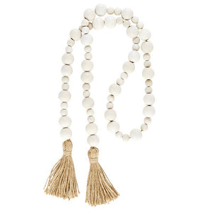 Bead Garland-White