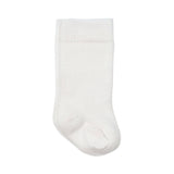 Baby Knee Socks: 10-14 / White
