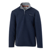 Youth Navy Quilted Pullover