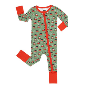Truckin Around Zip Zip: Newborn