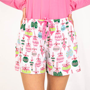 Wonderland Sleep Shorts   White/Pink/Blue   -Asst.