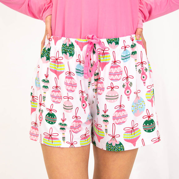 Wonderland Sleep Shorts   White/Pink/Blue   -Asst.