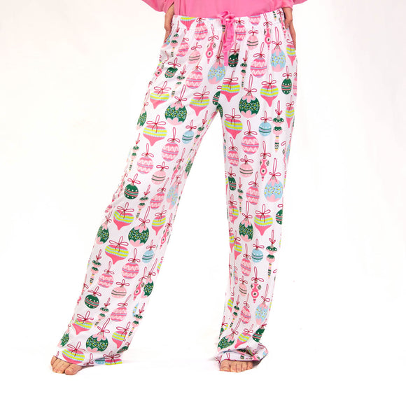 Wonderland Sleep Pants   White/Pink/Blue   -Asst. .